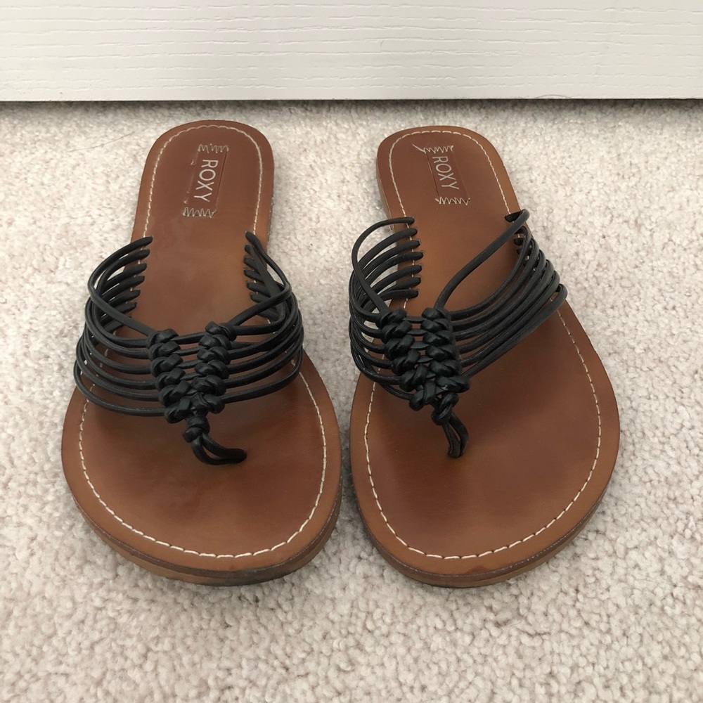 Roxy Black Sandals
